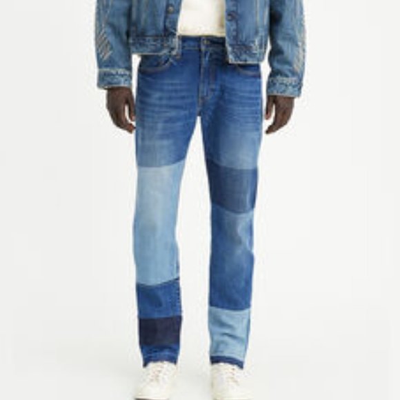 LEVI'S 30 X34 NWT Made & Crafted Patchwork Selvedge Jeans NWT W31 - Picture 5 of 13